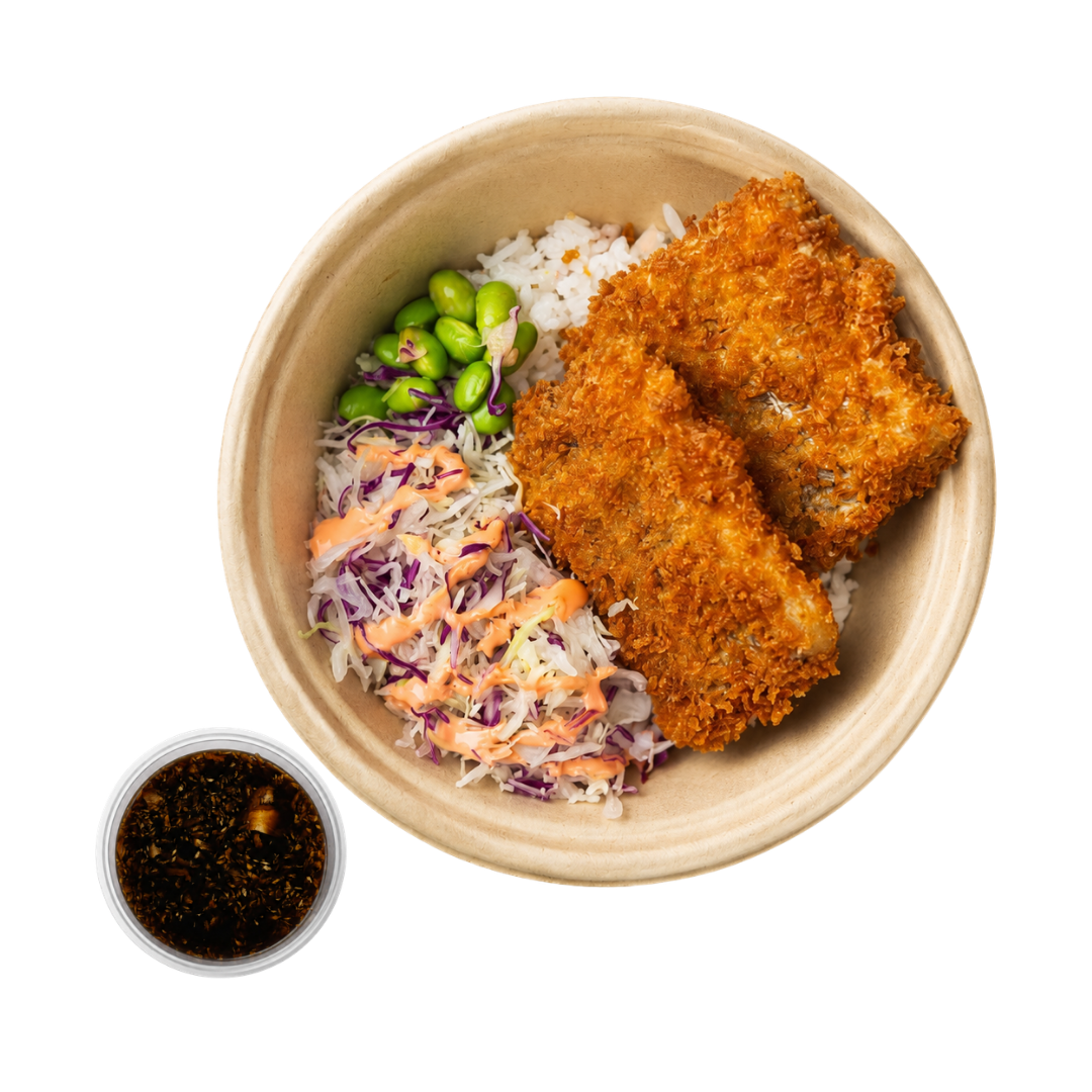 Alaskan Pollock Katsu Rice Bowl