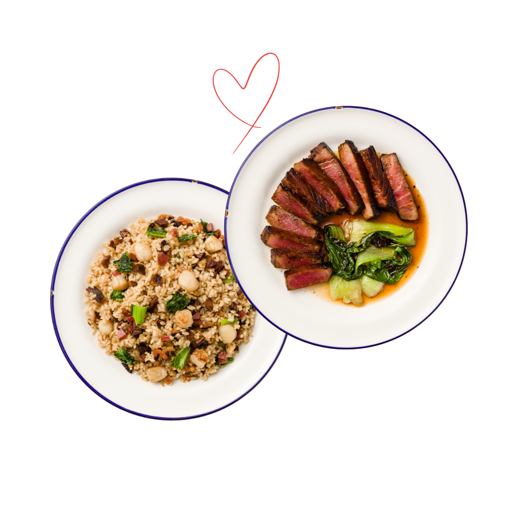 Better Together: Scallop Fried Rice + Tuna Charsiu