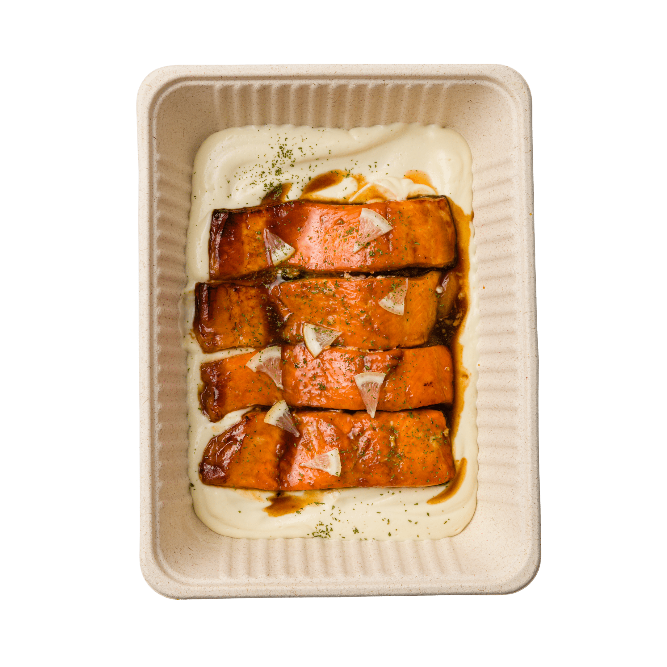 Baked Coho Salmon with Apple Glaze - Pacific Bay Eats