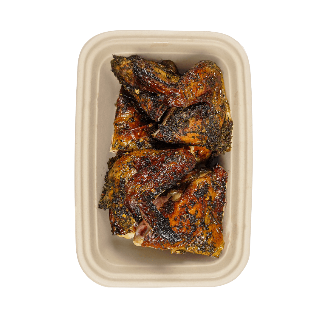 Jerk Chicken with Pineapple Bean Salsa - Pacific Bay Eats