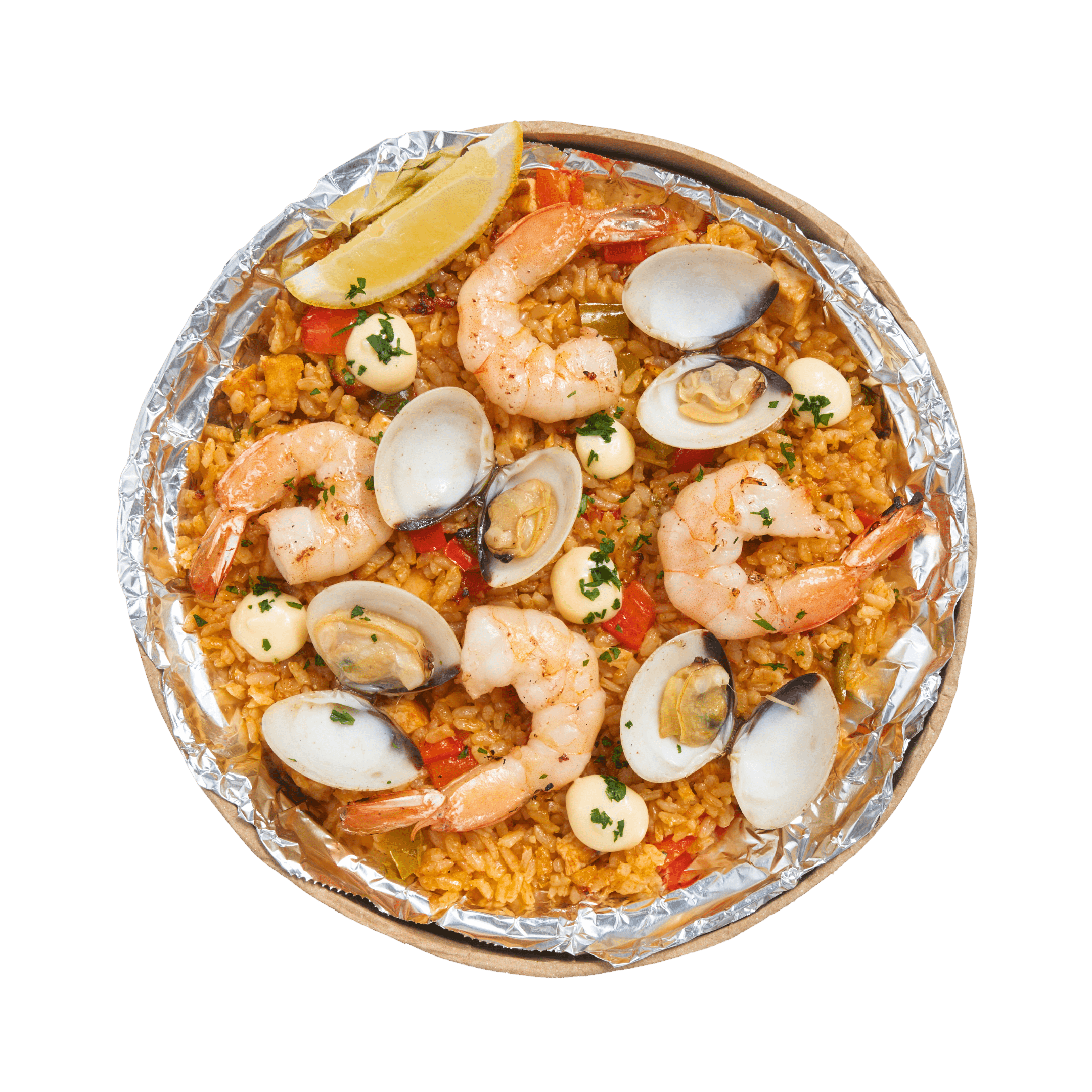 Paella Mixta (Large) - Pacific Bay Eats