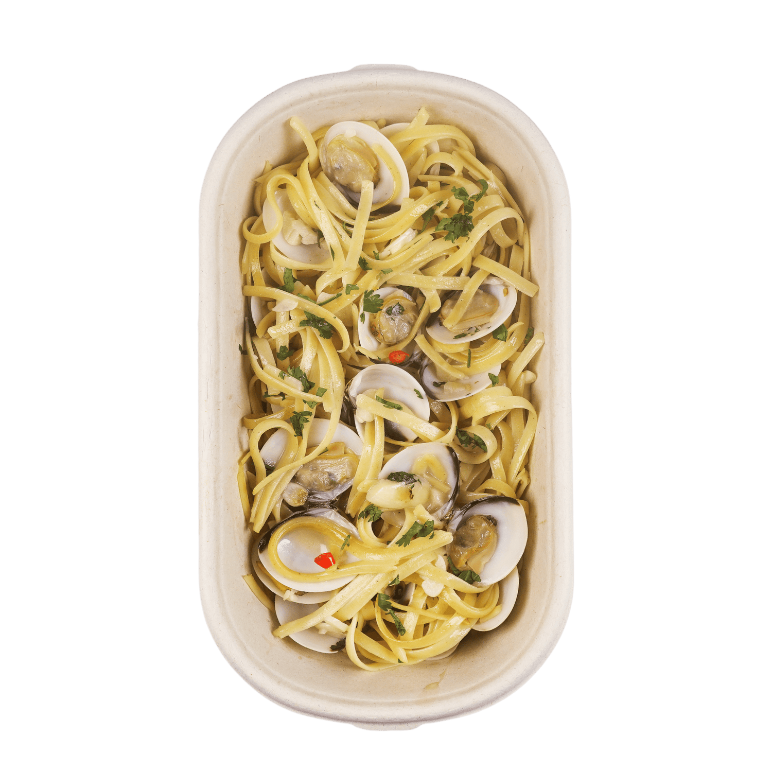 Linguine alle Vongole (Clam Pasta) - Pacific Bay Eats