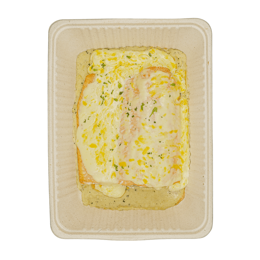 Cheesy Baked Salmon - Pacific Bay Eats