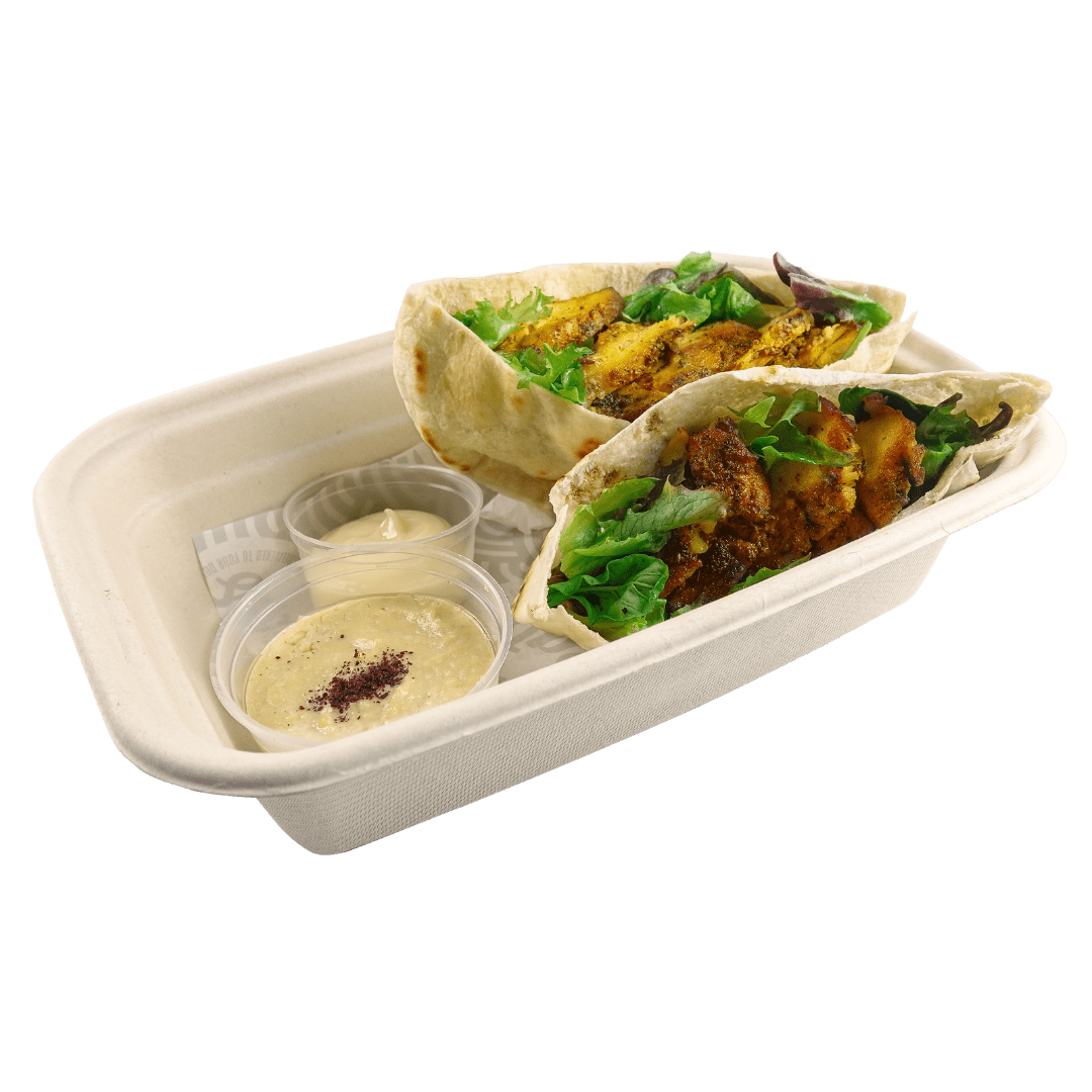 Chicken Shawarma in Pita Pocket - Pacific Bay Eats