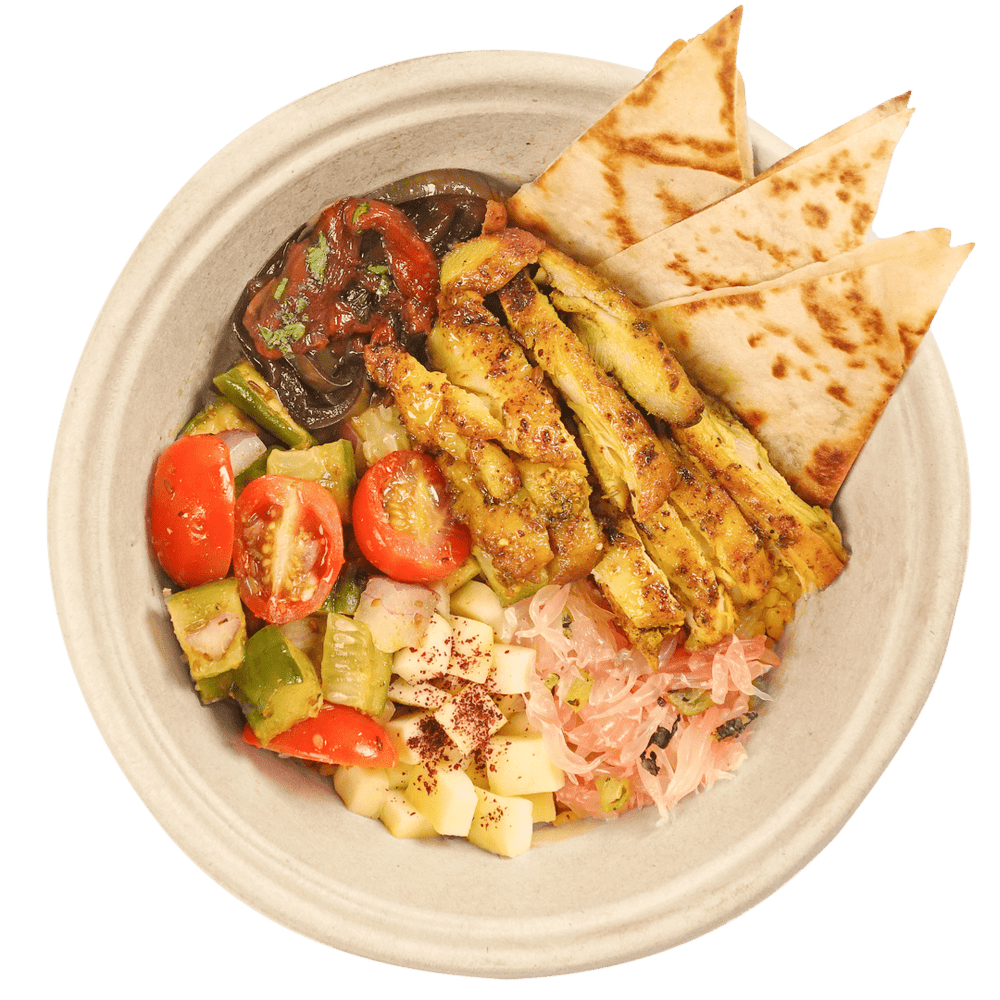 NOUR Mediterranean Rice Bowls