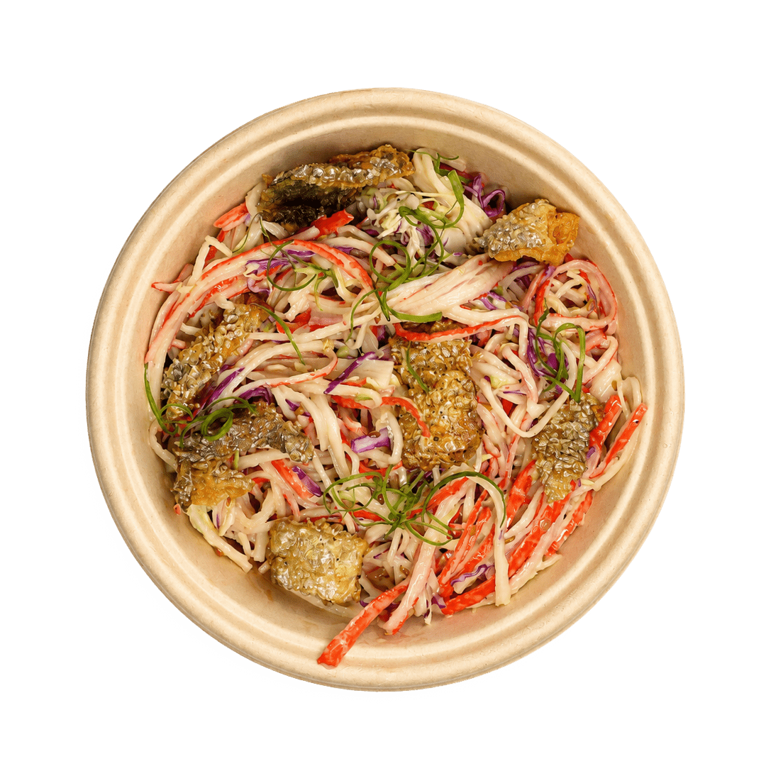 Crispy Kani Sushi Rice Bowl - Pacific Bay Eats