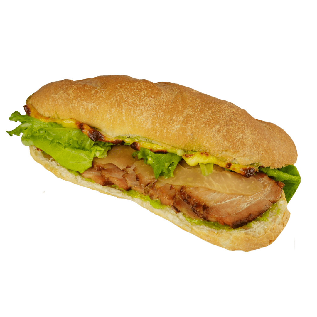 Cuban Pork Baguette - Pacific Bay Eats