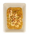 Garlic Noodles with Jumbo Shrimp - Pacific Bay Eats