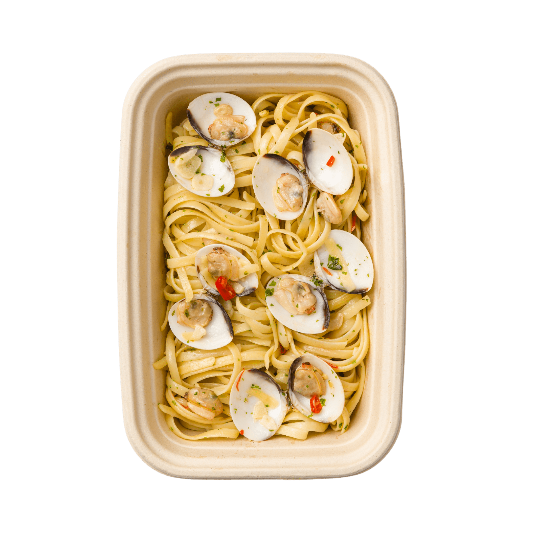 Linguine alle Vongole (Large) - Pacific Bay Eats