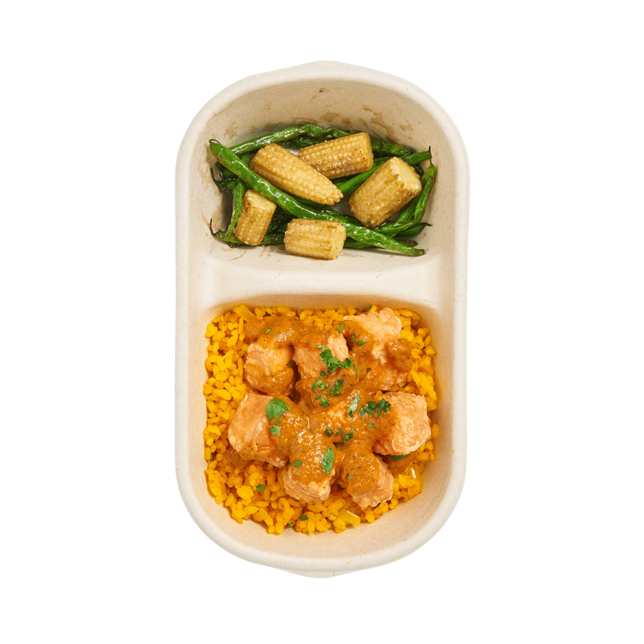 Salmon with Miso Tomato Mealbox - Pacific Bay Eats