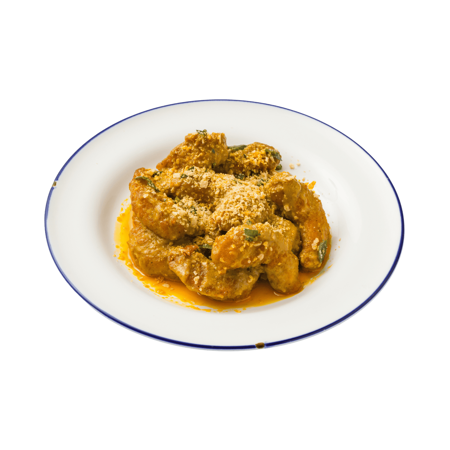 Salted Egg Curry Shrimp Popcorn - Pacific Bay Eats