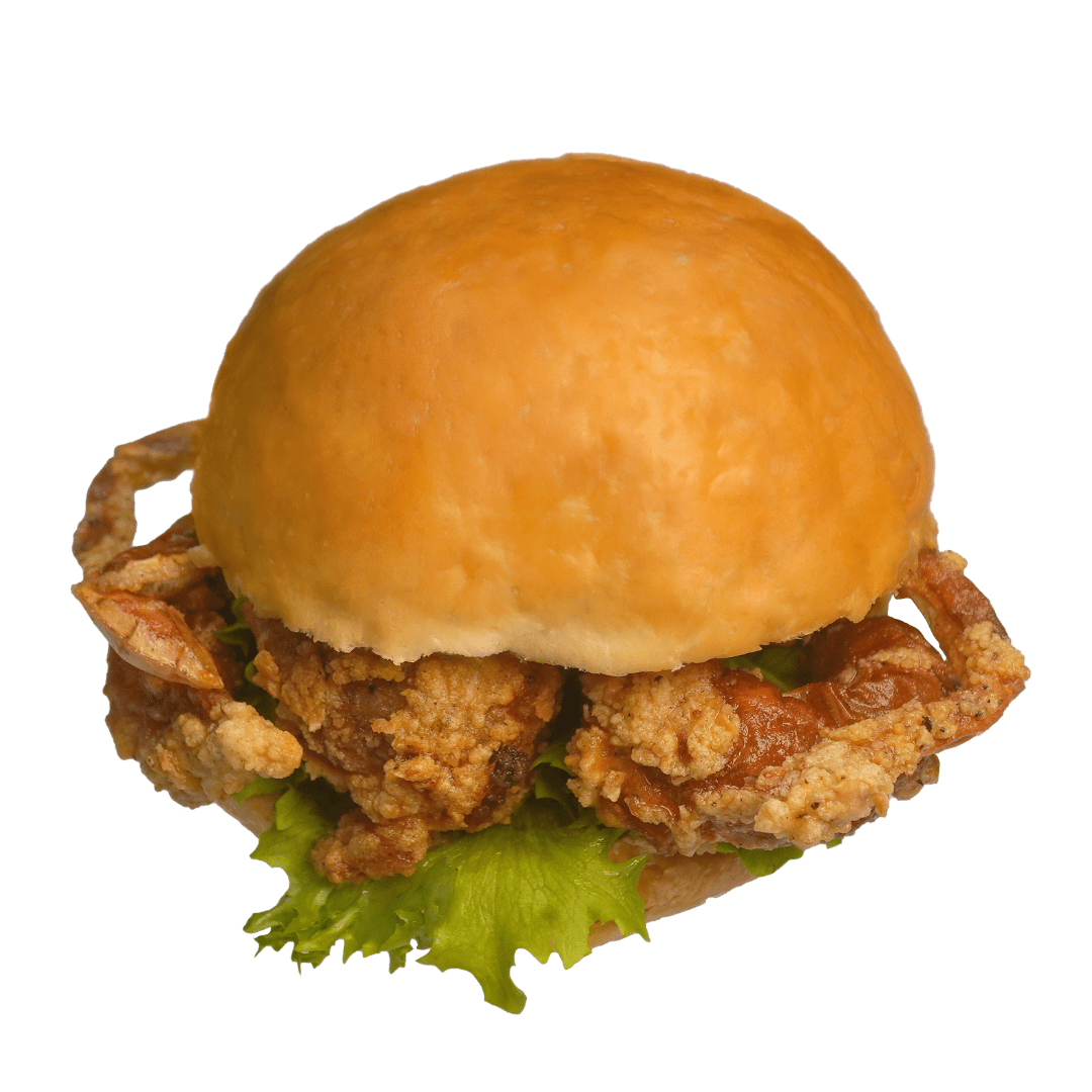 Softshell Crab Bun - Pacific Bay Eats