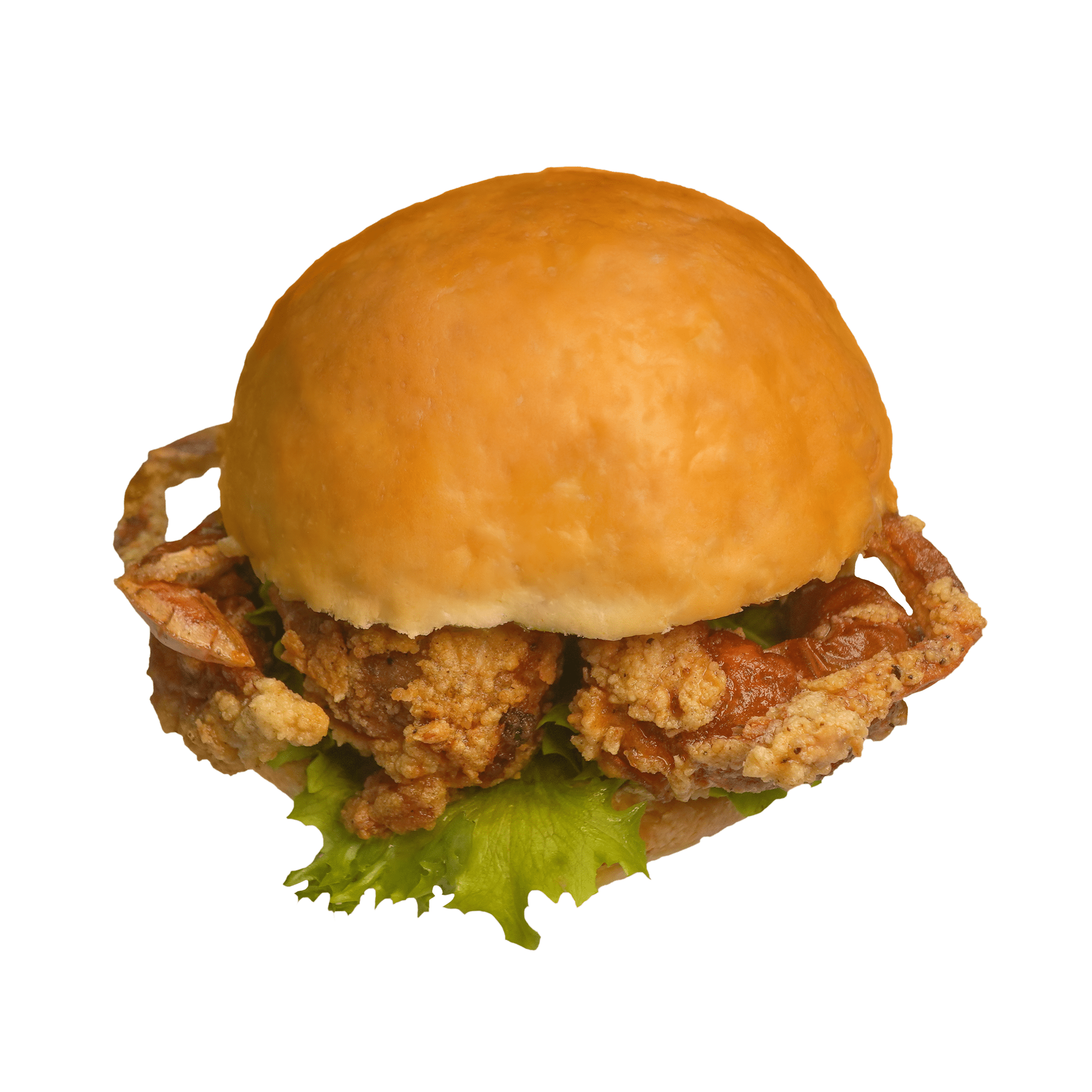 Softshell Crab Bun - Pacific Bay Eats