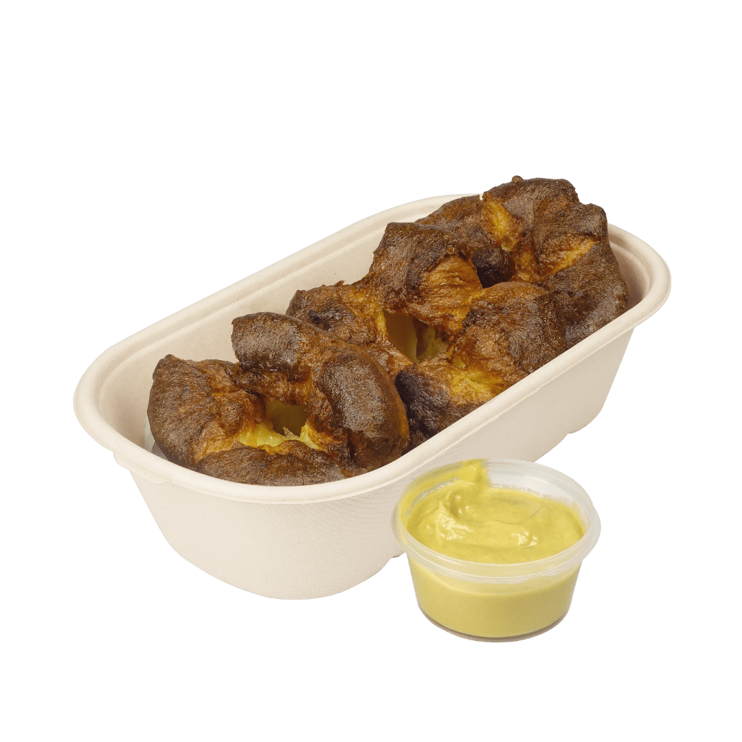 Yorkshire Pudding with Mussel Gravy - Pacific Bay Eats