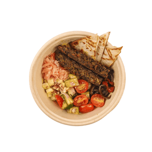 Beef Kofta on Mediterranean Rice - Pacific Bay Eats