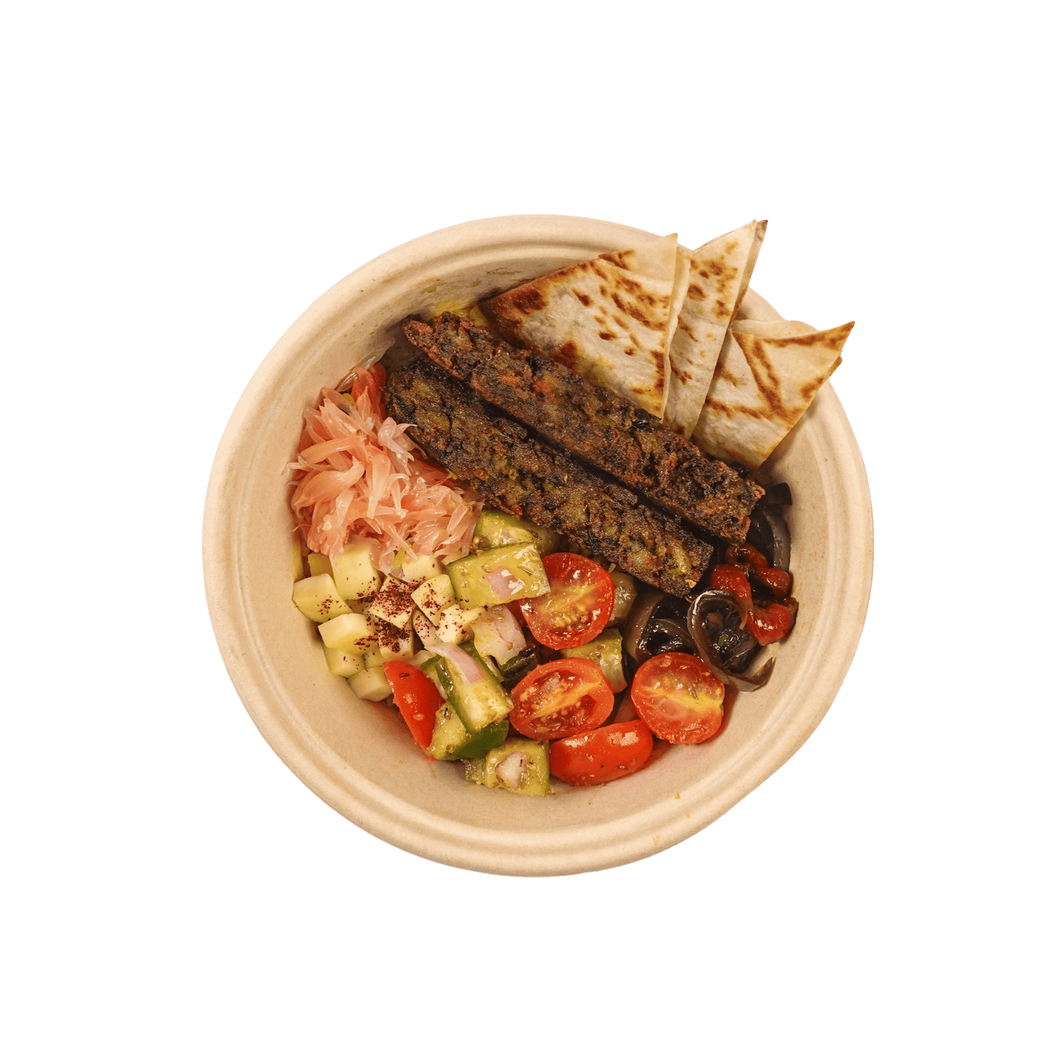 Beef Kofta on Mediterranean Rice - Pacific Bay Eats