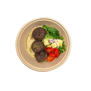 Falafel with Mediterranean Salad - Pacific Bay Eats