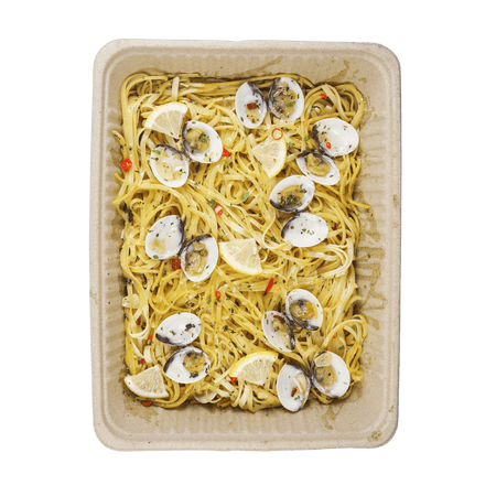 Linguine alle Vongole (Clam Pasta) - Pacific Bay Eats